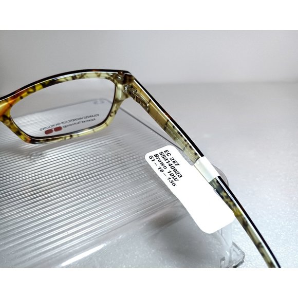 Kids EasyClip Brown Orange Tortoise Frames Green Camo Interior w/ Sunglasses - Picture 8 of 12